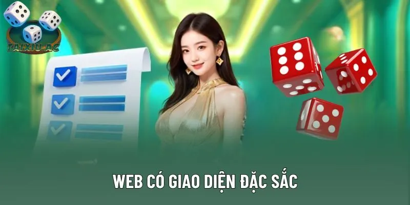 Web có giao diện đặc sắc